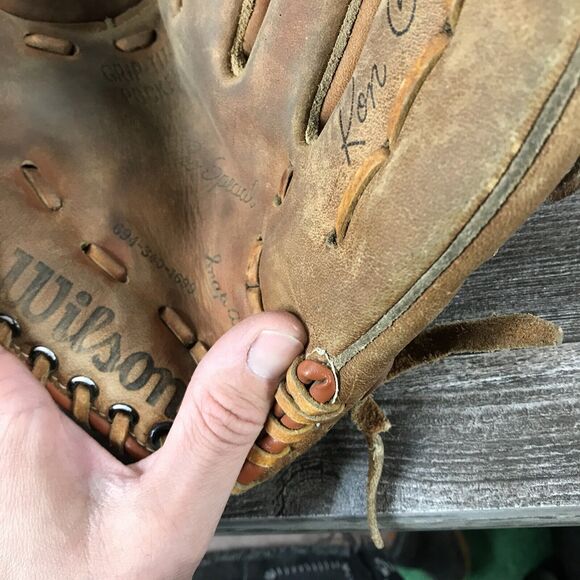 Vintage Wilson Baseball Glove Mitt Ron Cey Pro Special RHT 694-340-1699 - Picture 7 of 8